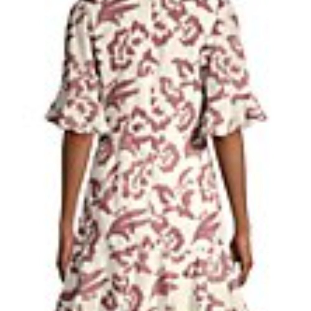 💐 🏵 HOST PICK 💐  REBECCA TAYLOR NEW w/TAGS : Amea Floral Ruffle Dress - Picture 11 of 13